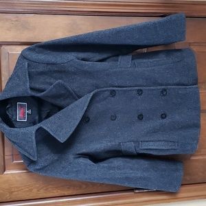 l.e.i. Women's Wool Pea Coat